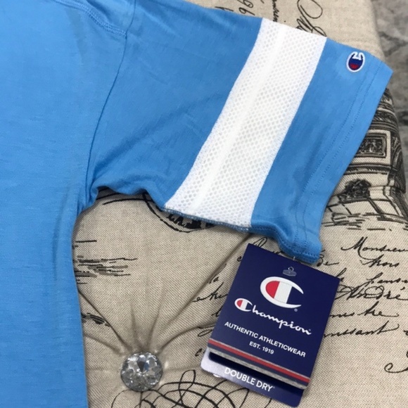 Champion Women's Phys. Ed. Football Tee - Picture 3 of 7